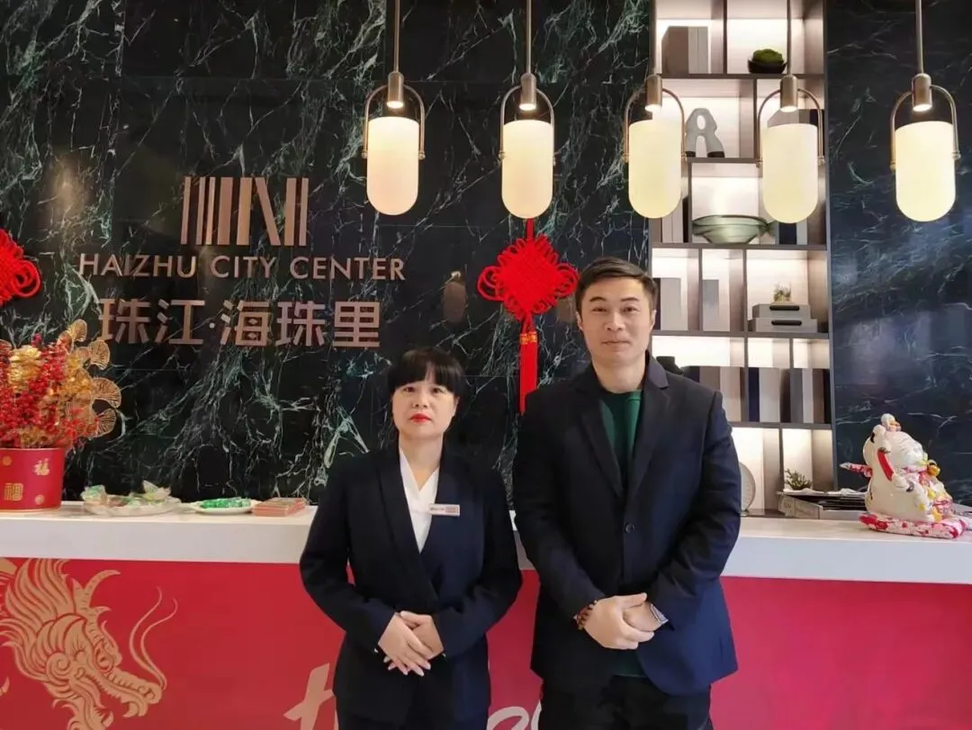 新春坚守岗位 珠实地产营销服务不打烊