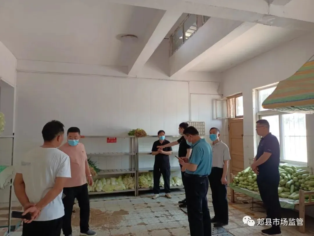 郏县市场监督管理局开展学校、敬老院食堂食品安全专项整治