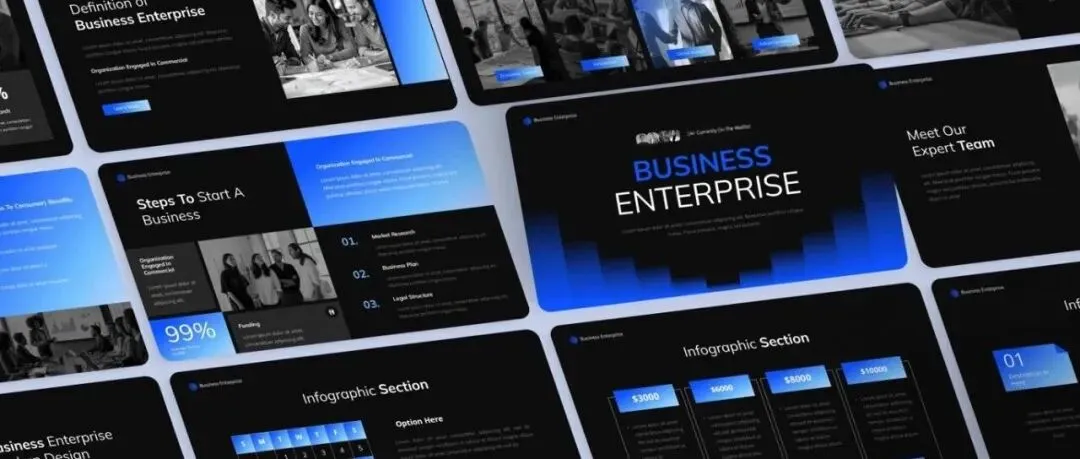 【PPT】25页极简市场营销VI品牌指南项目宣传幻灯片PPT演示文稿Figma模板-第10913期-