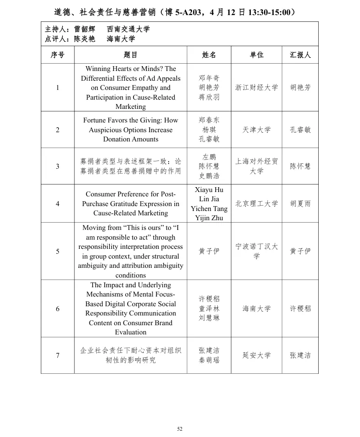 第十届营销科学与创新国际会议手册