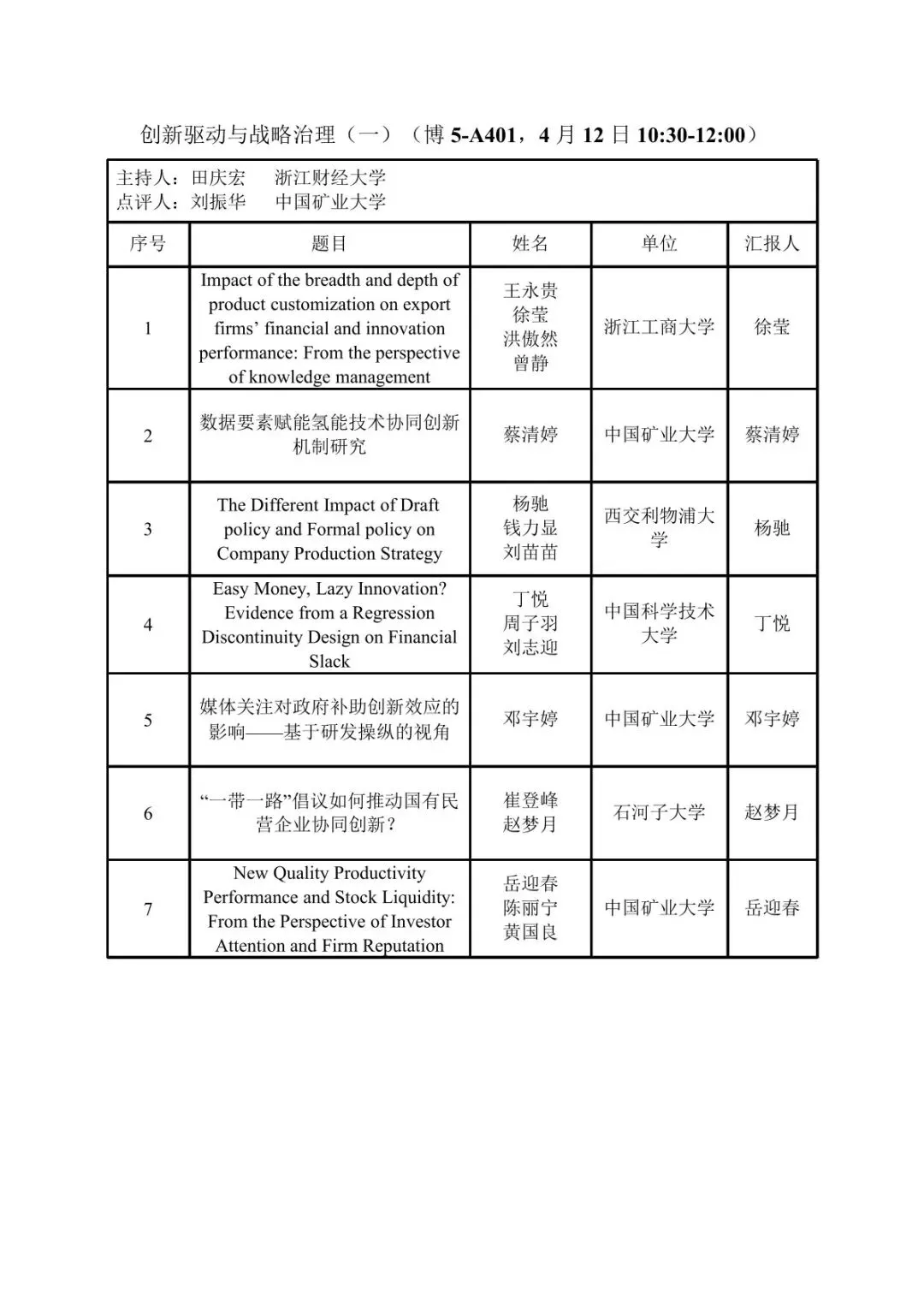 会议议程丨第十届营销科学与创新国际会议(MSI 2026))