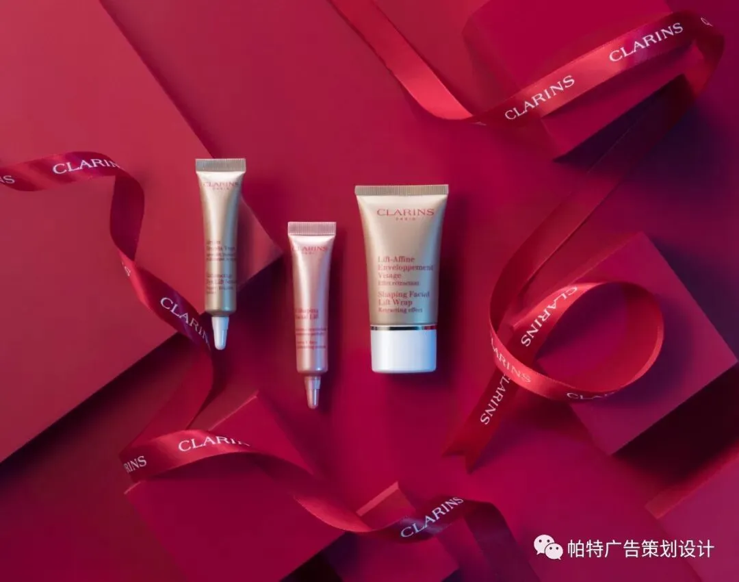 帕特出品 法国奢侈化妆品娇韵诗 节日营销视觉包装案例