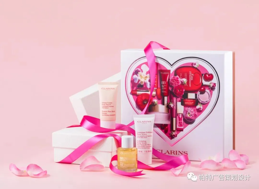 帕特出品 法国奢侈化妆品娇韵诗 节日营销视觉包装案例