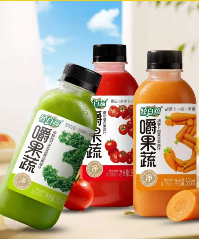 轻百蔬嚼果蔬:一瓶新鲜,撬动健康饮品市场蓝海!