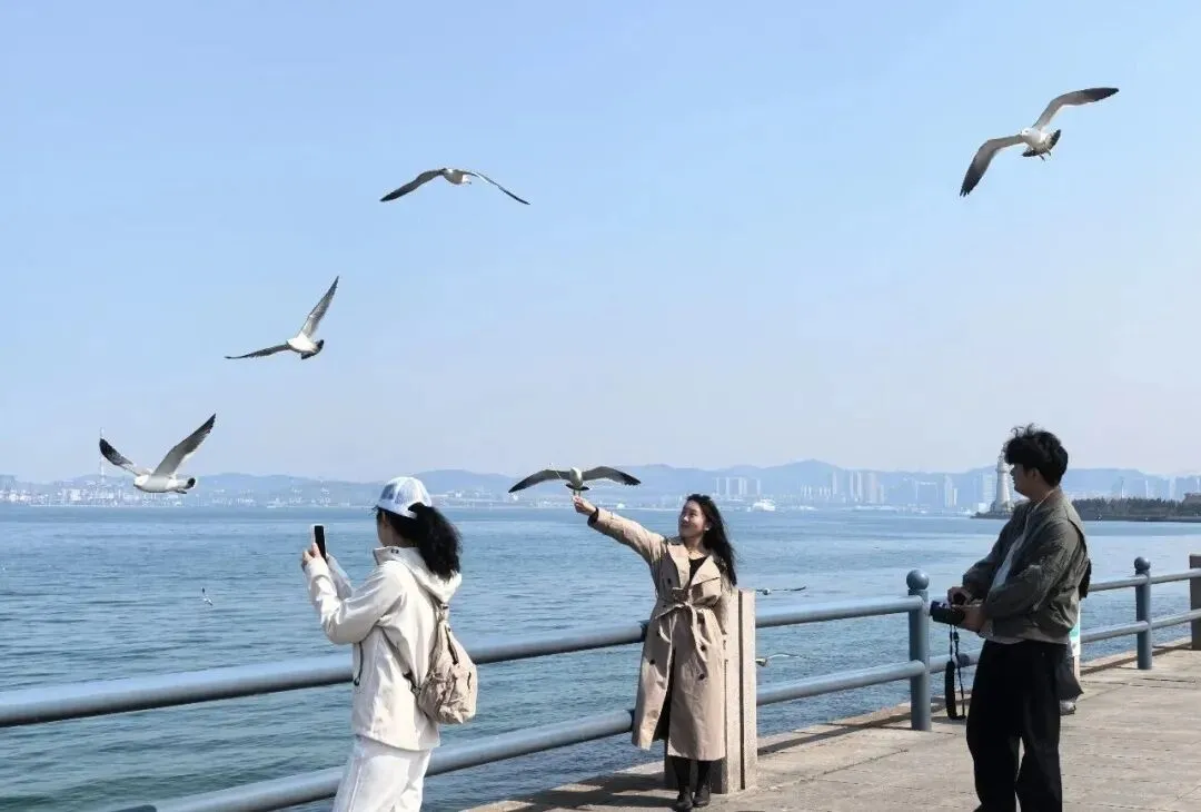 这个假期,威海消费市场“春意浓”