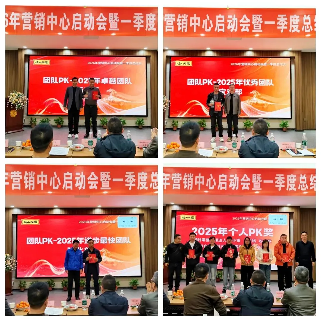 固本拓新,建模盈利 | 岐山天缘营销中心启动会暨一季度总结会圆满召开