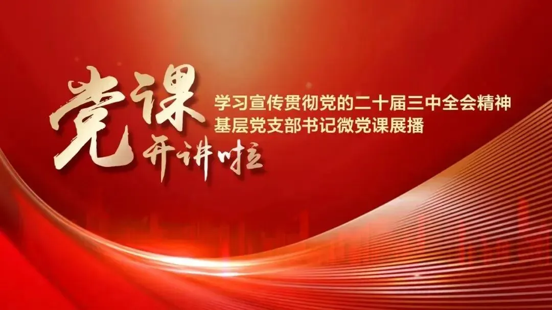 【党课开讲啦!】营销运营中心:学习贯彻党的二十届三中全会精神,推动电费基层班组高质量发展