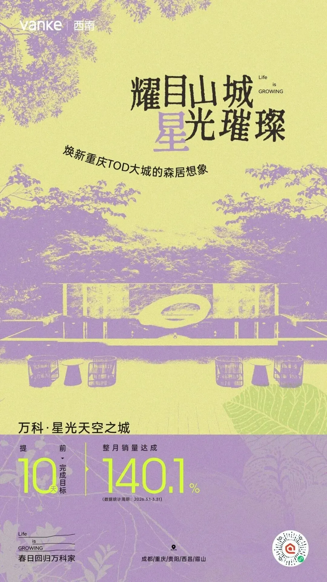 春季营销没灵感?收好这组高级感地产海报