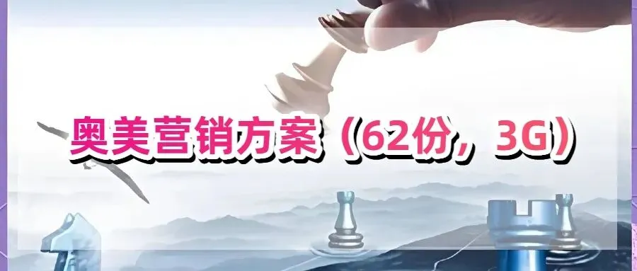 新媒体营销推广方案(35份)