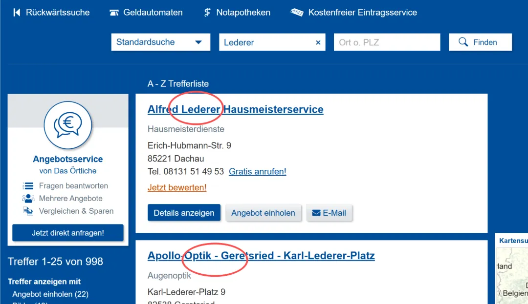 外贸获客新渠道——dasoertliche,精准获客