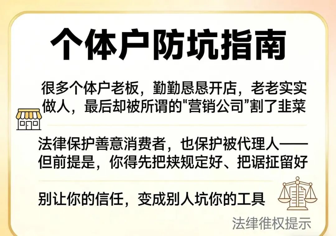 营销公司超卖消费券,老板赔到关店.个体户的“表见代理”陷阱