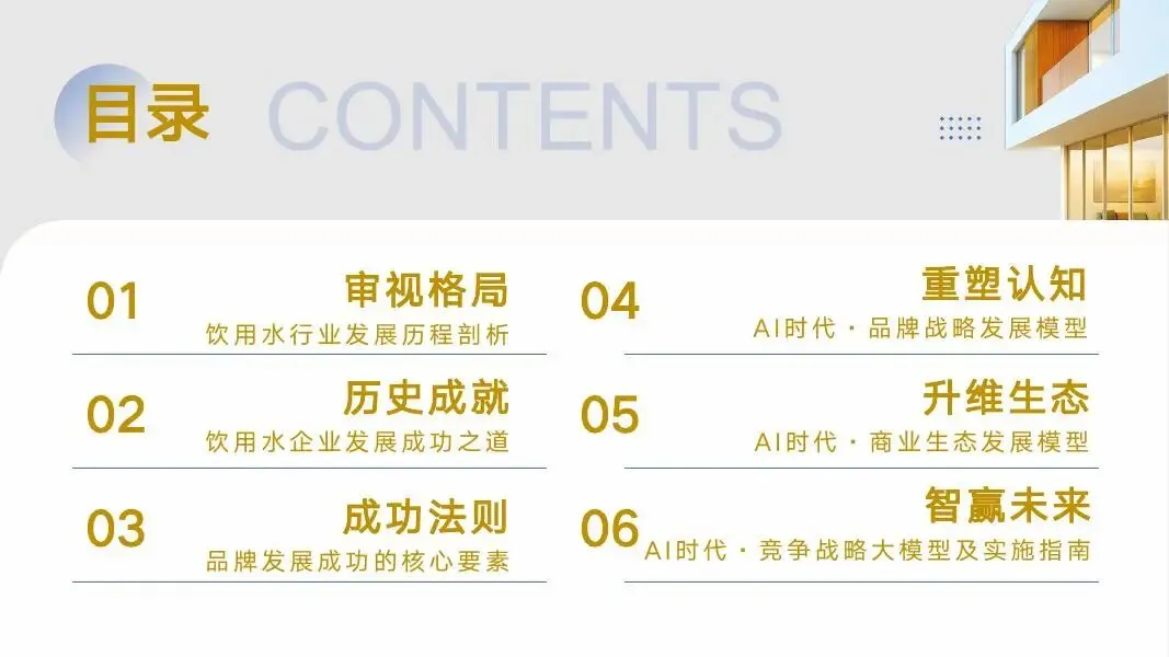 告别传统营销!饮用水竞争进入 AI 决策时代,品牌的 “认知主权” 争夺战已打响