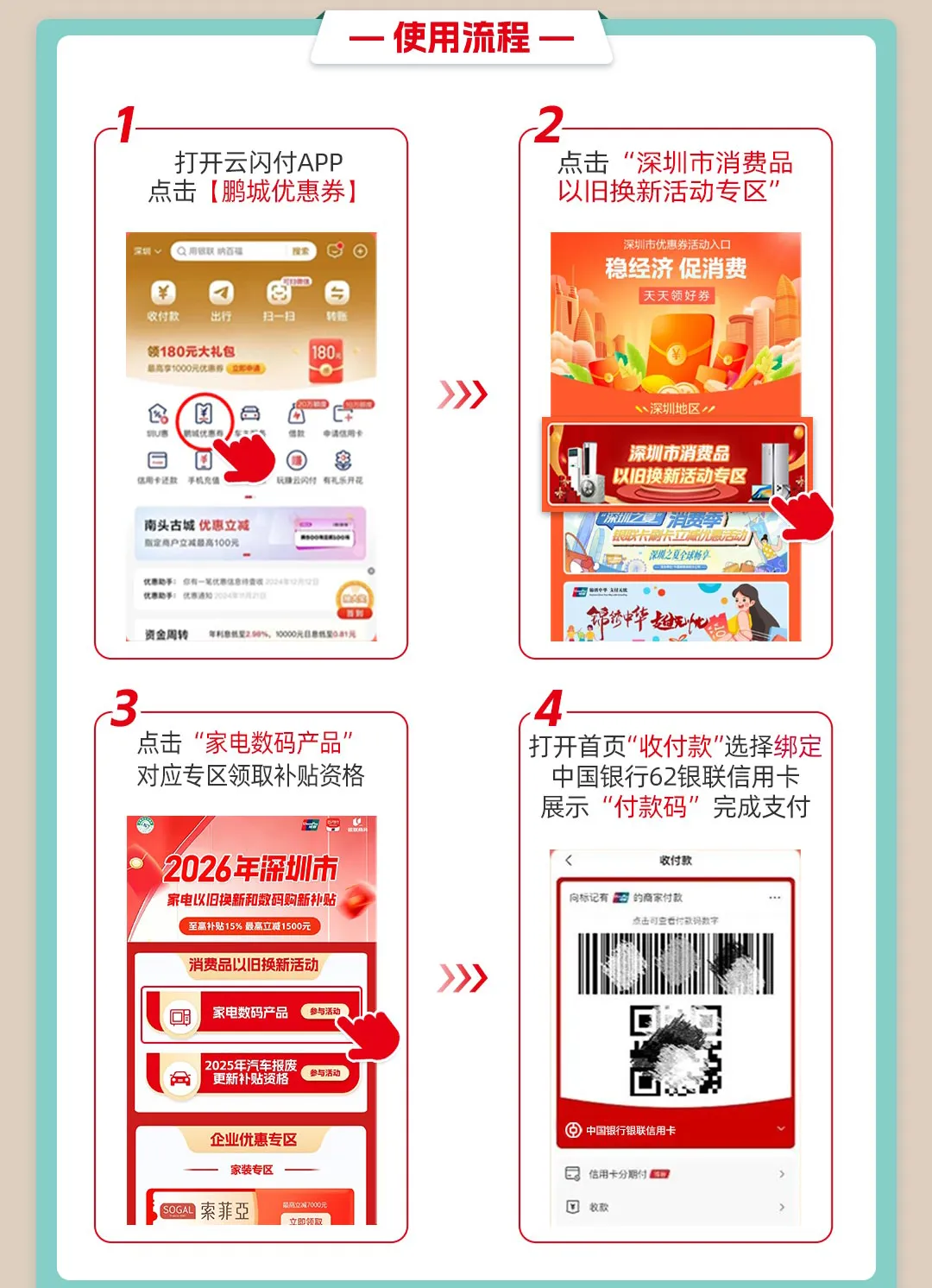 【国补营销季】中行62信用卡满1000元减100元+政府补贴双重优惠