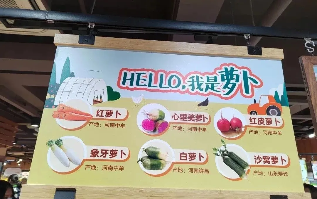 胖东来门店营销POP