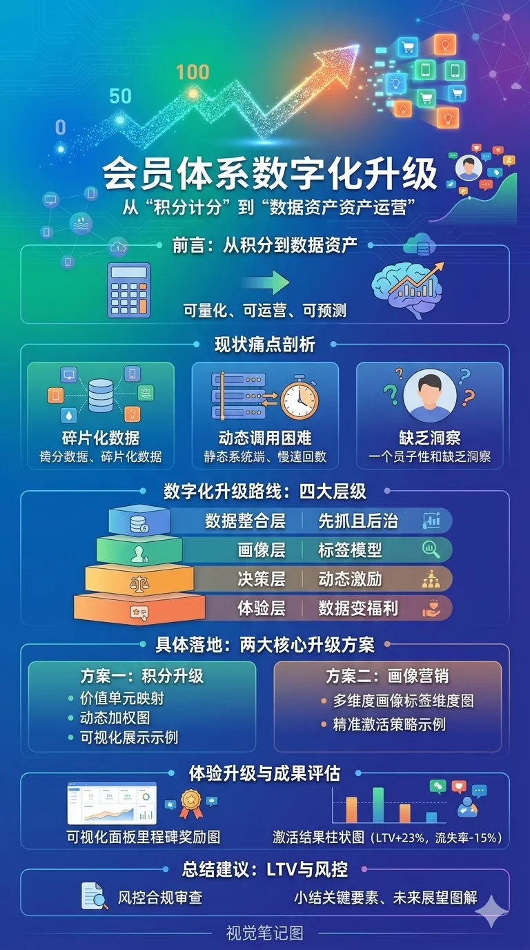 会员体系数字化升级:从积分到数据驱动营销