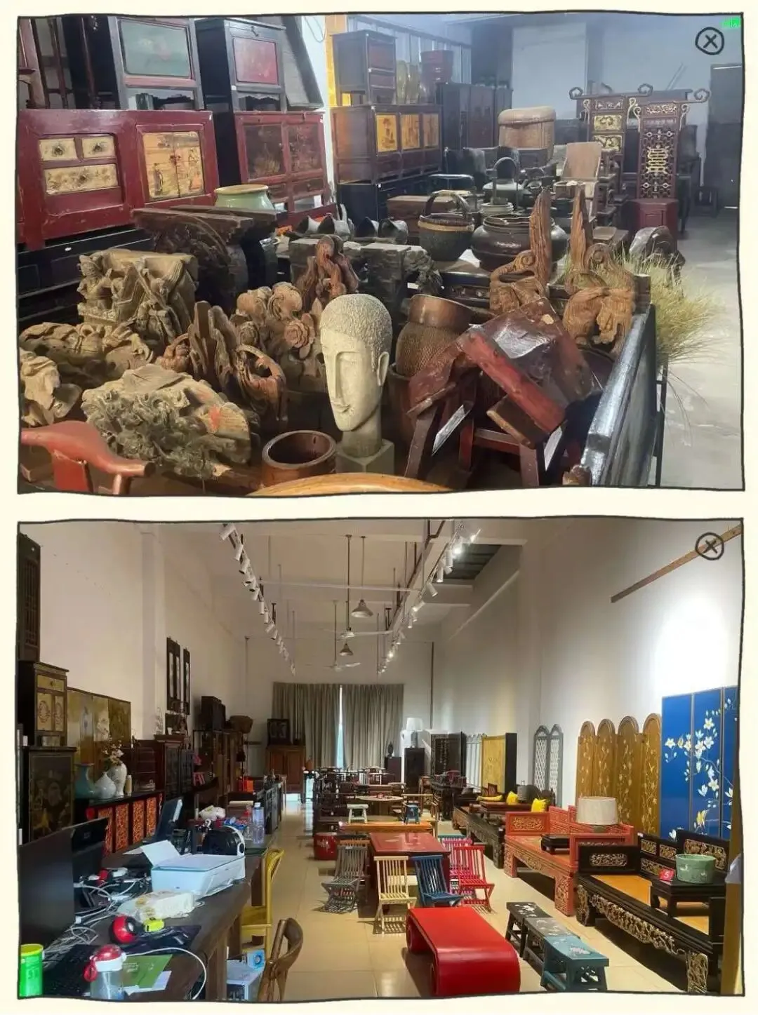 不花冤枉钱!逛遍中山古典家具市场,软装淘货攻略+绝美收获分享
