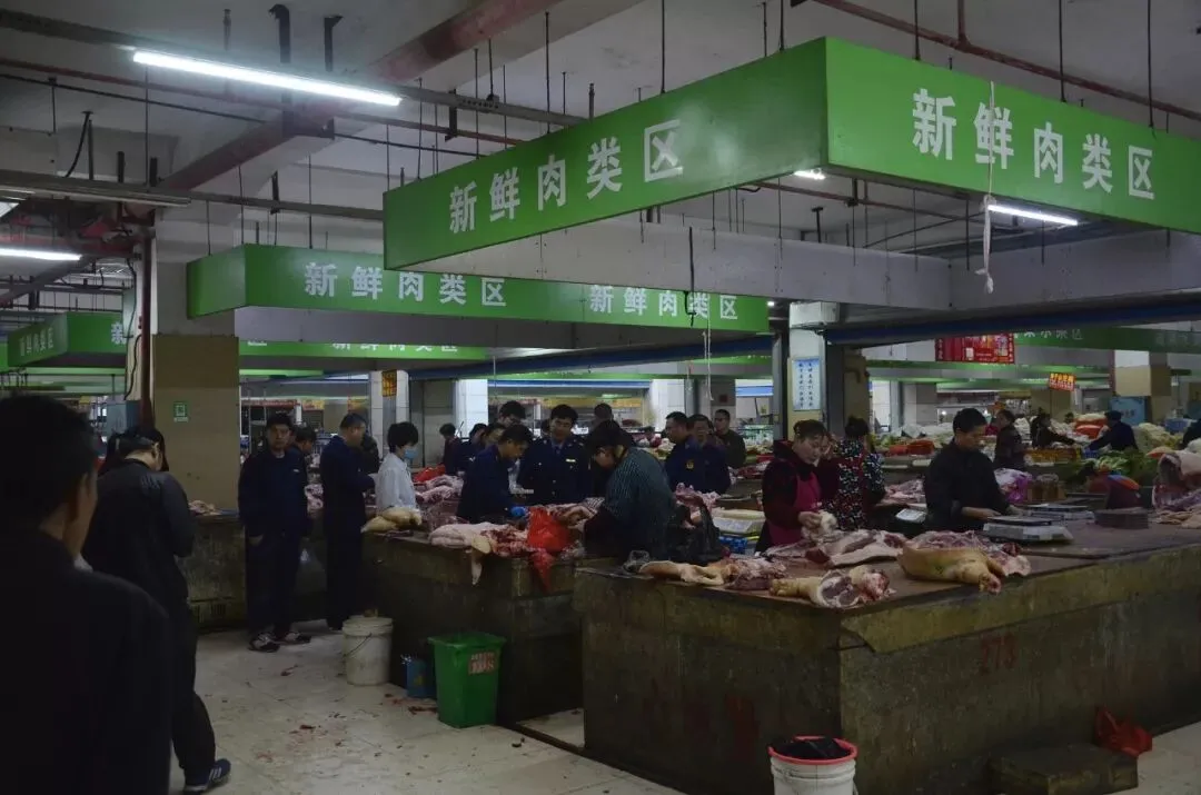 邵东县市场监管局开展节前农贸市场计量器具专项突击检查行动