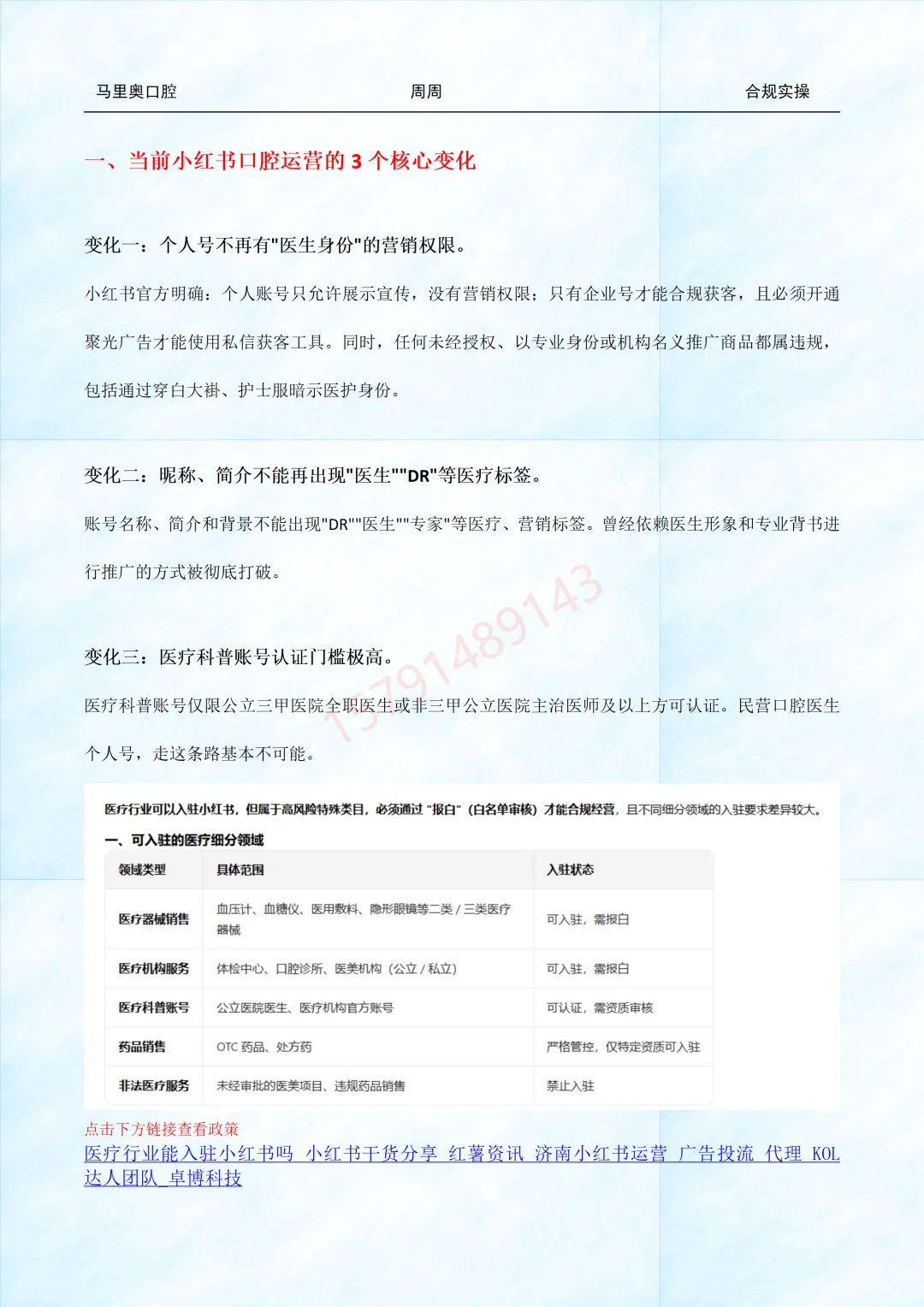 口腔-从0到1打造小红书获客体系