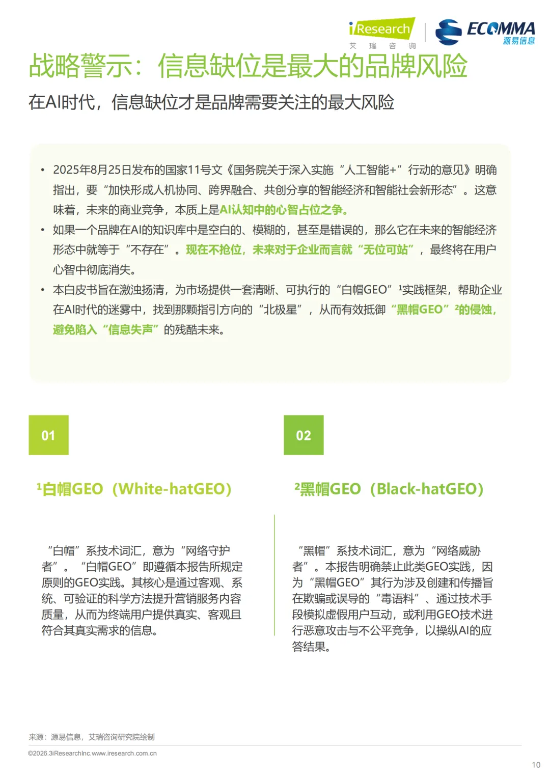 艾瑞||AI 时代营销终局之战:GEO 如何让品牌成为 AI 首选答案