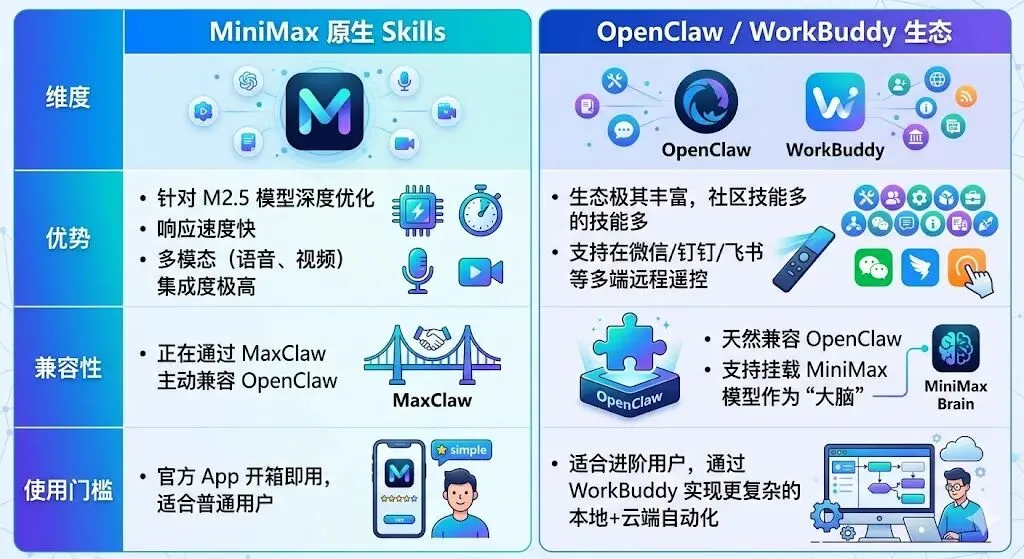 MiniMax 携 Skills 市场入局,与 OpenClaw 共筑“全能大脑”