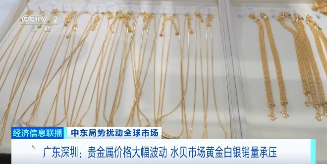 黄金白银,大幅波动!水贝市场,新变化→