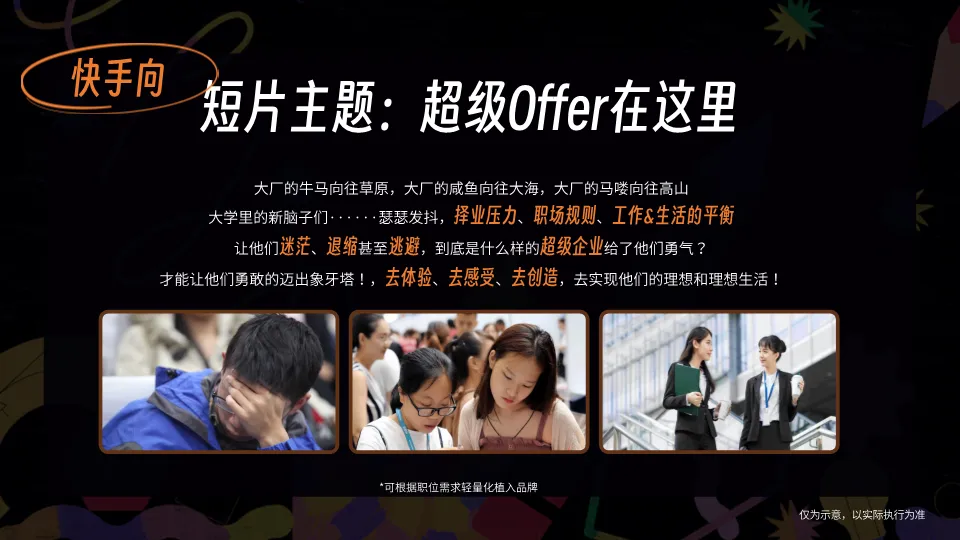 快手超级OFFER营销方案拆解:如何精准俘获Z世代求职者?