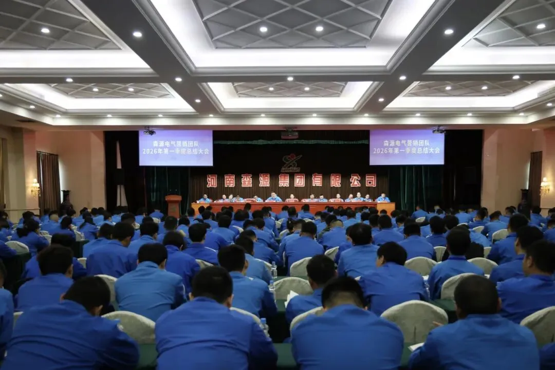 砺剑攻坚·聚势谋远丨森源电气营销团队第一季度总结大会顺利召开