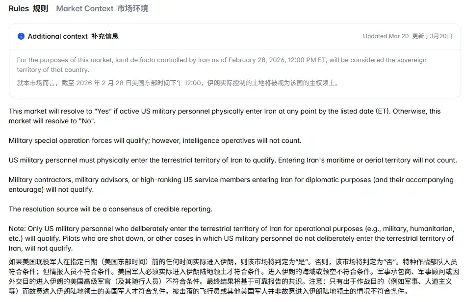 你在交易事实,还是在交易规则?预测市场接连两起争议事件启示录