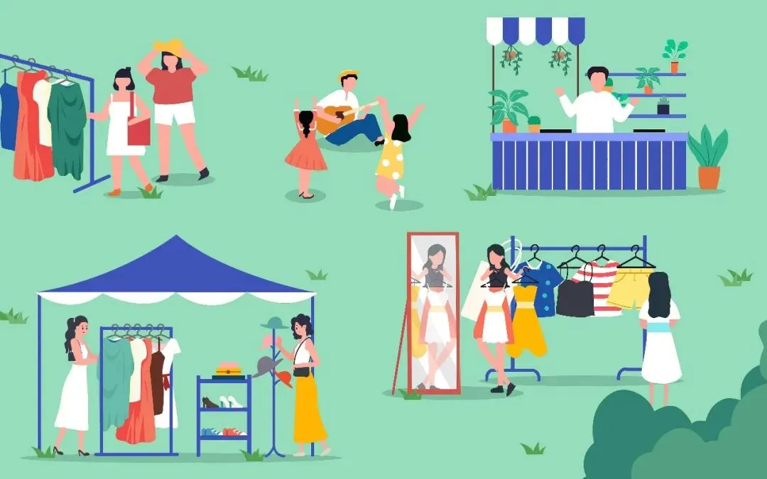 创业花园亲子跳蚤市场第五期来啦!小老板们速来报到