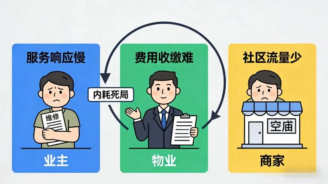 商业小秋:物业催费难、商家获客难?消费抵物业费模式,底层逻辑与落地避坑全指南