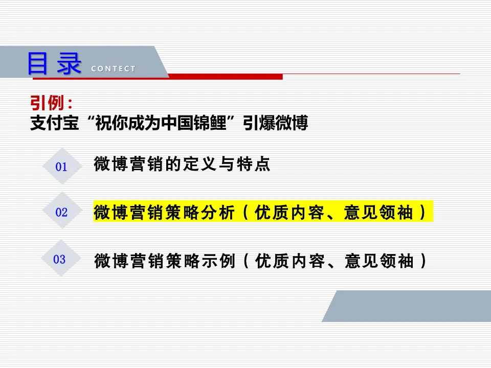 任务5:优质内容与意见领袖微博营销策略