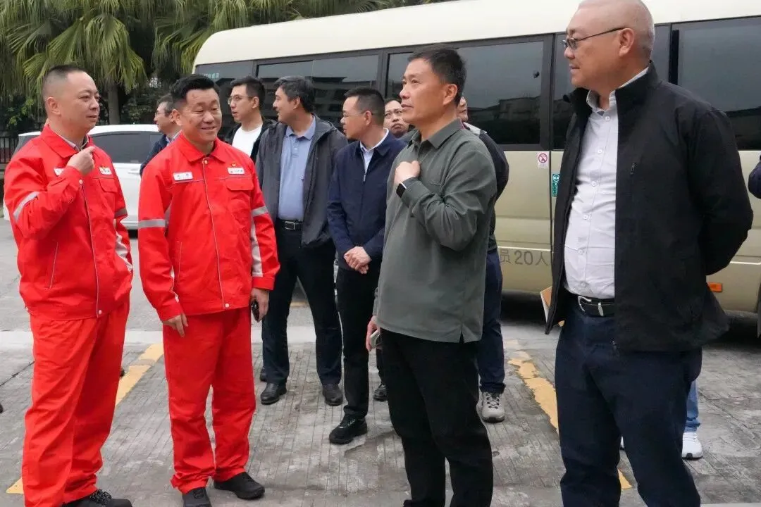 天然气销售北京公司到夹江营销部开展调研