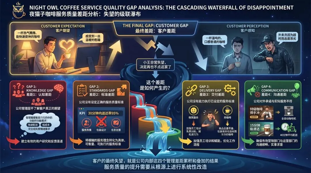 读书分享《营销管理》(第16版):不要你以为,要用户以为——服务质量差距模型