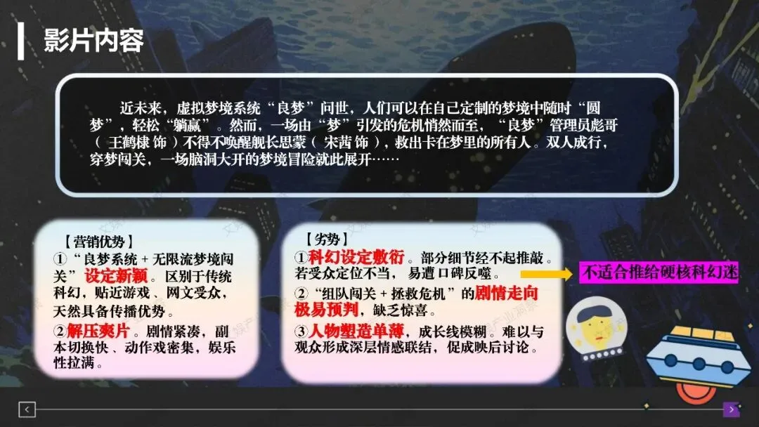 梦境闯关,科幻爽感|《星河如梦》模拟营销策划案