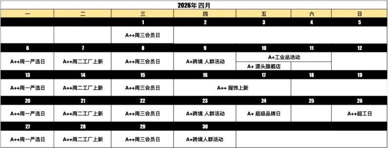 4月1688营销日历一览