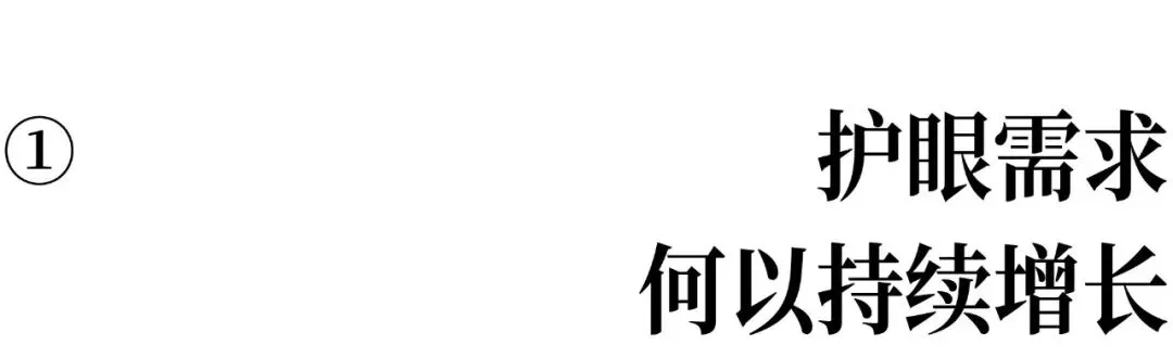 解读256亿护眼市场,哪些品类更有潜力?
