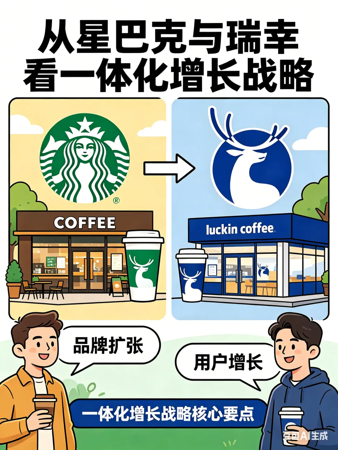 营销理论实践研究:从星巴克与瑞幸看一体化增长战略