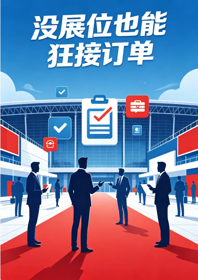 没展位也能狂接订单!广交会 “无展位获客” 全攻略,合规落地、直接照抄