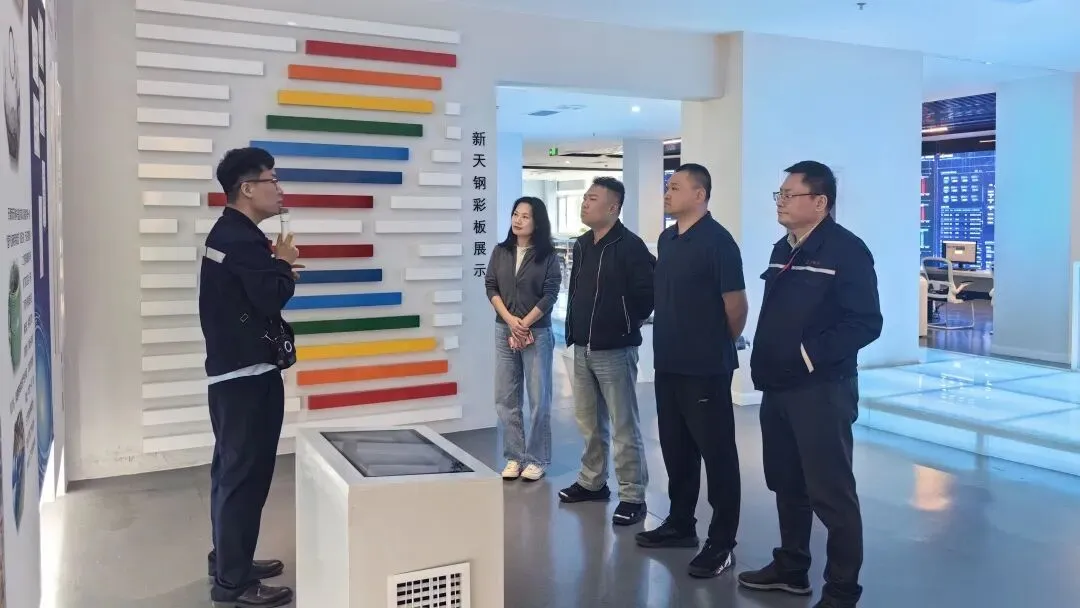 营销中心总经理李君亮会见海骏供应链客人