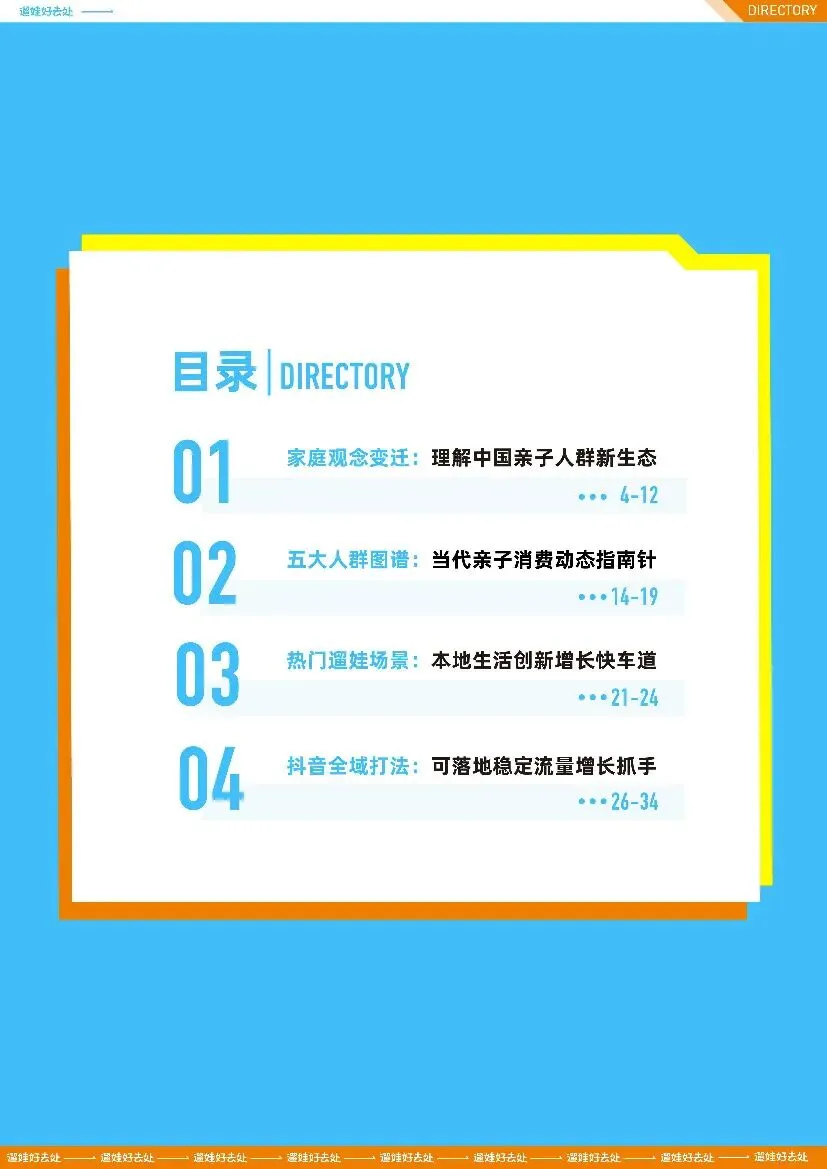 亲子人群营销遛娃好去处