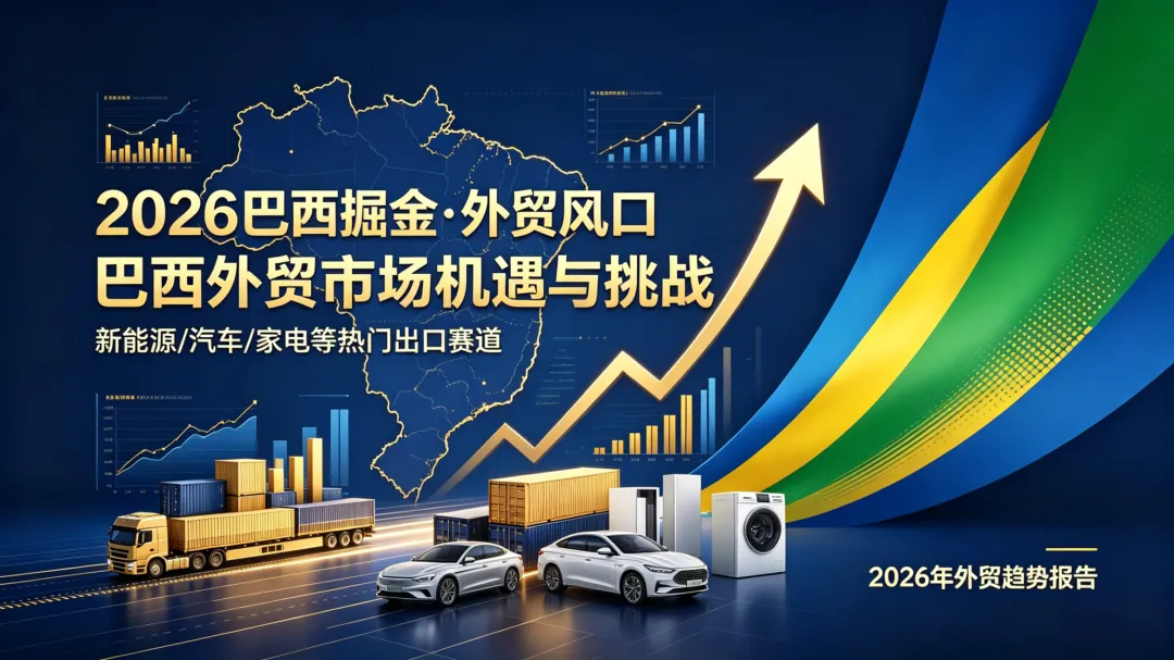 从零到一掘金巴西市场:2026 最新数据、获客全渠道与实战避坑指南!
