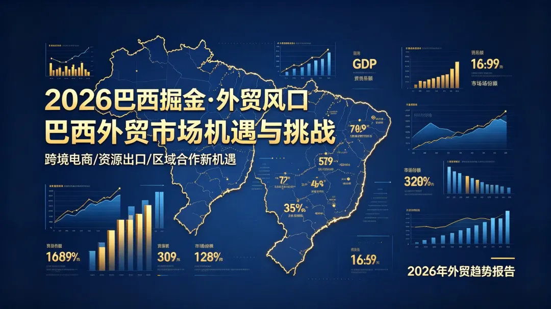 从零到一掘金巴西市场:2026 最新数据、获客全渠道与实战避坑指南!