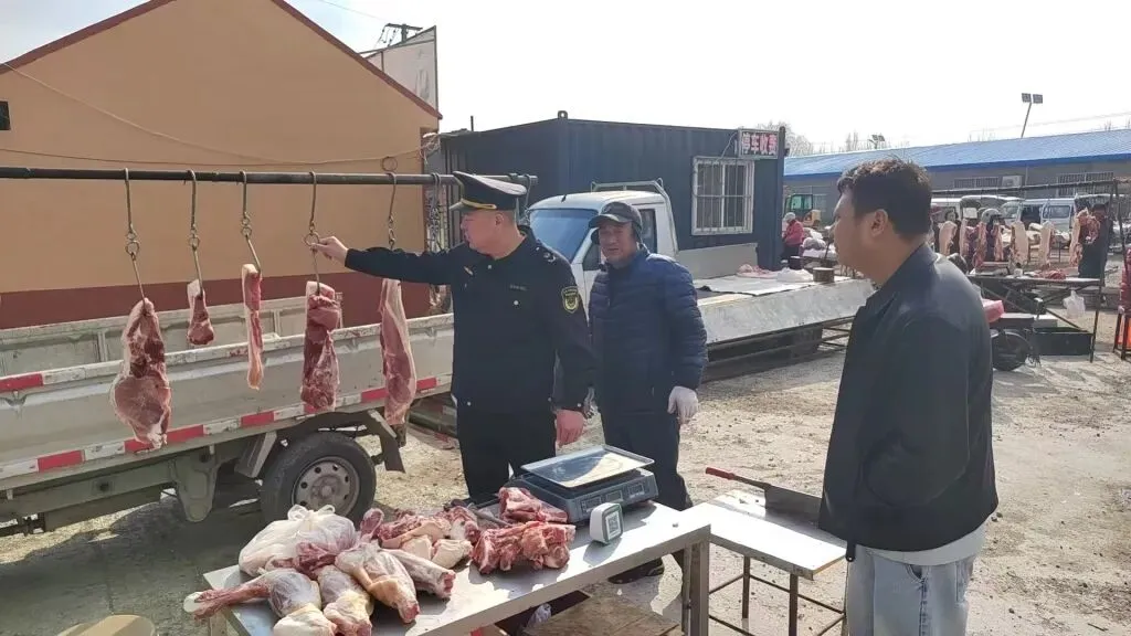 守护 “舌尖上的安全”|胶州市市场监管局开展肉制品安全专项整治