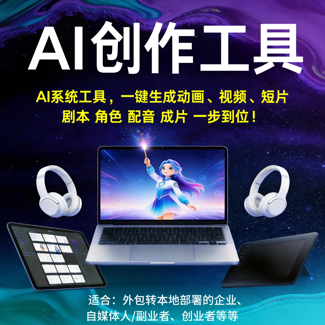 商家做内容营销,一套AI视频创作系统就够