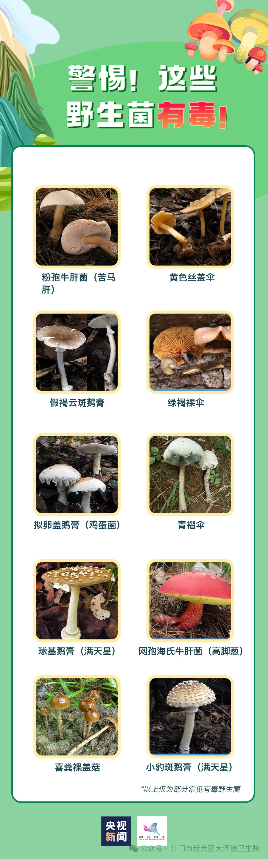 区市场监管局提醒:不采、不买、不吃!