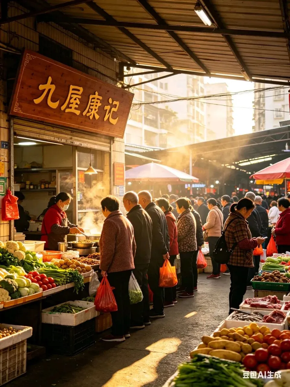 八里街这家藏在市场里的小店,凭一颗手工圆子火了10年!