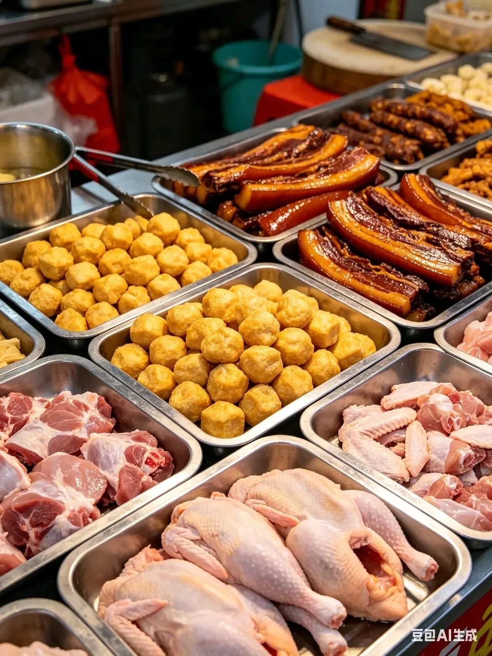 八里街这家藏在市场里的小店,凭一颗手工圆子火了10年!