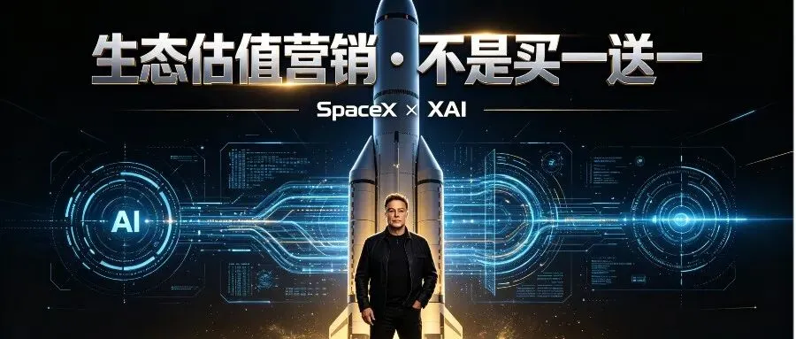 营销看世界|马斯克打包XAI上市:绝非“买一送一”,而是顶级生态估值