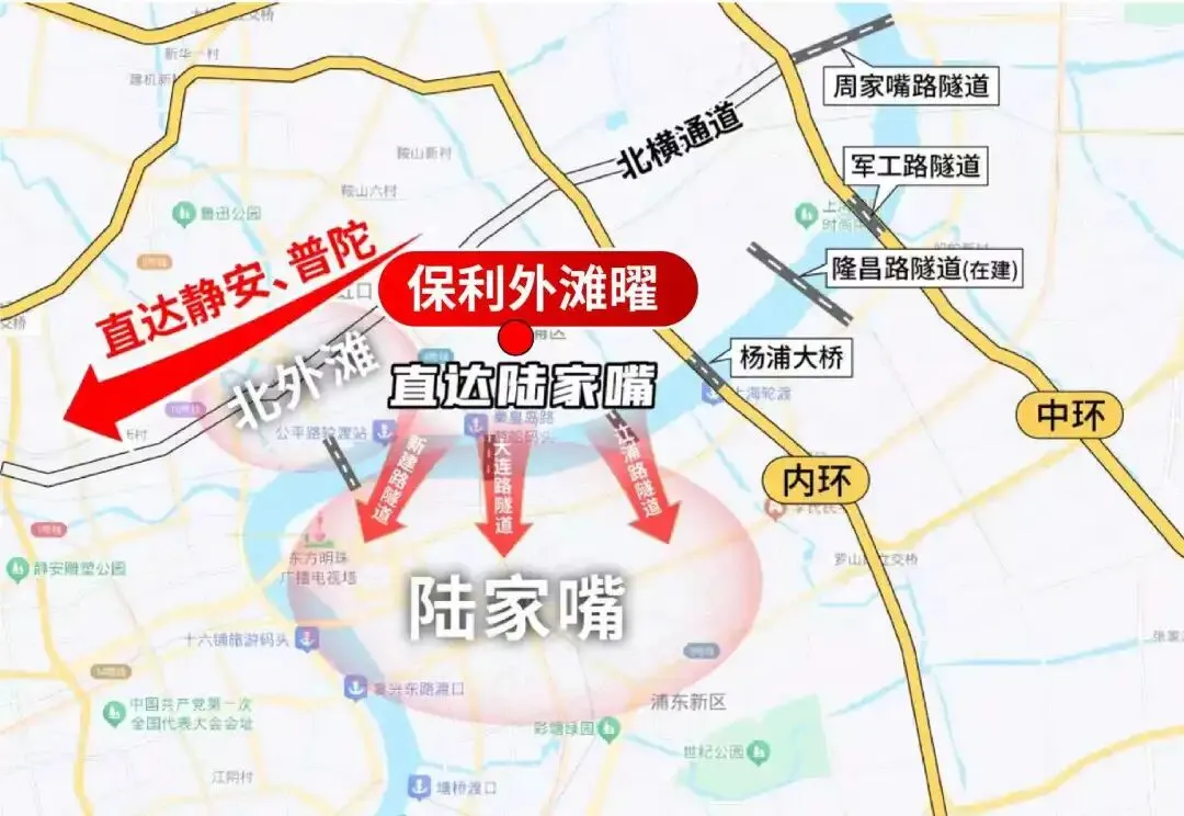 以现象级热度燃爆上海顶豪市场【保利外滩曜】推约113-130㎡小高层!全系一梯一户、独立电梯厅超高实得率!