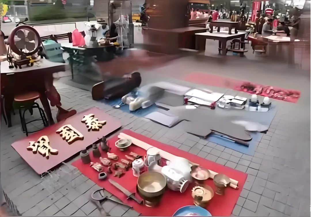 我在泰国逛古玩地摊市场